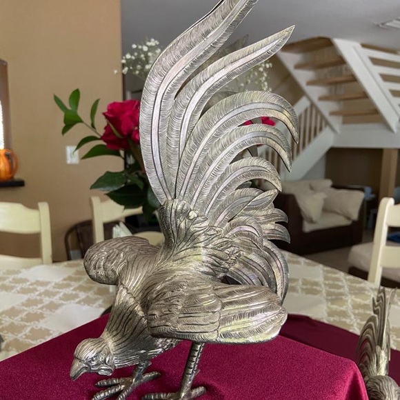 Two Beautiful Collectable Silver Rusters - Picture 5 of 6